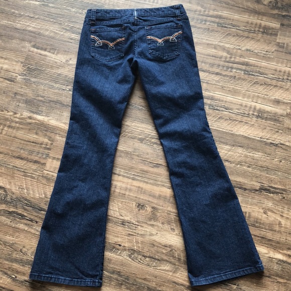 Seductions dark stretch bootcut jeans - Picture 10 of 12